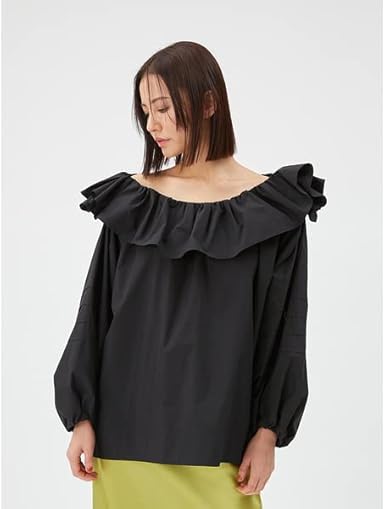 Amazon | [フレイ アイディー] ラッフルドロストブラウス